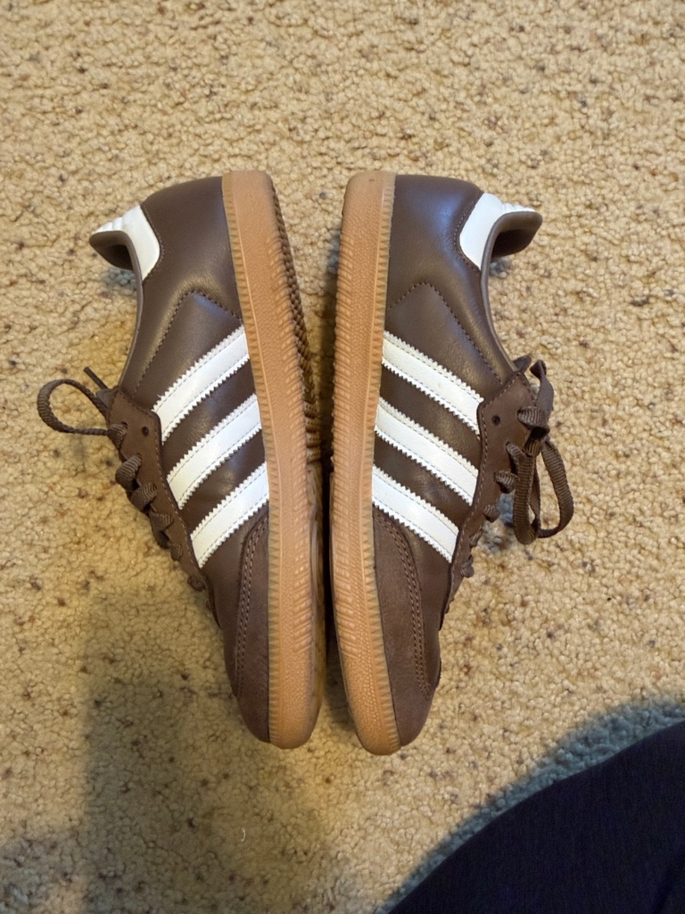 Women’s adidas brown Sambas